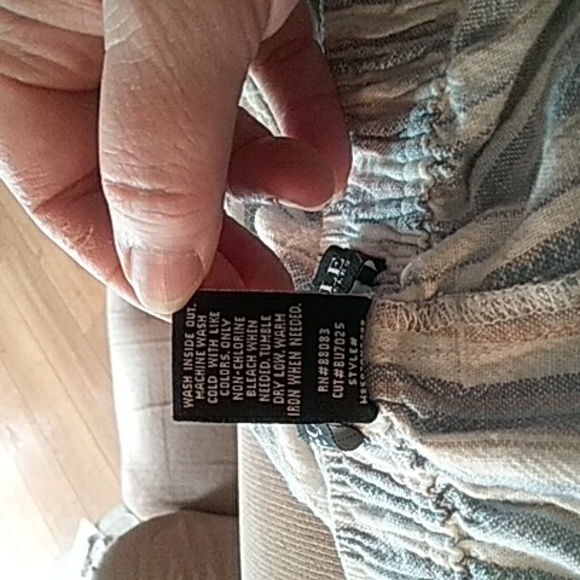 Sound/Style Paperbag Striped Shorts 3X - Picture 8 of 8